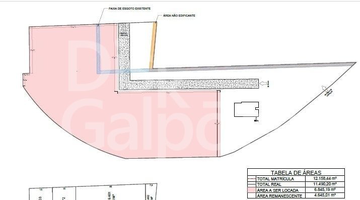 Terrenos e Áreas para locação – Centro