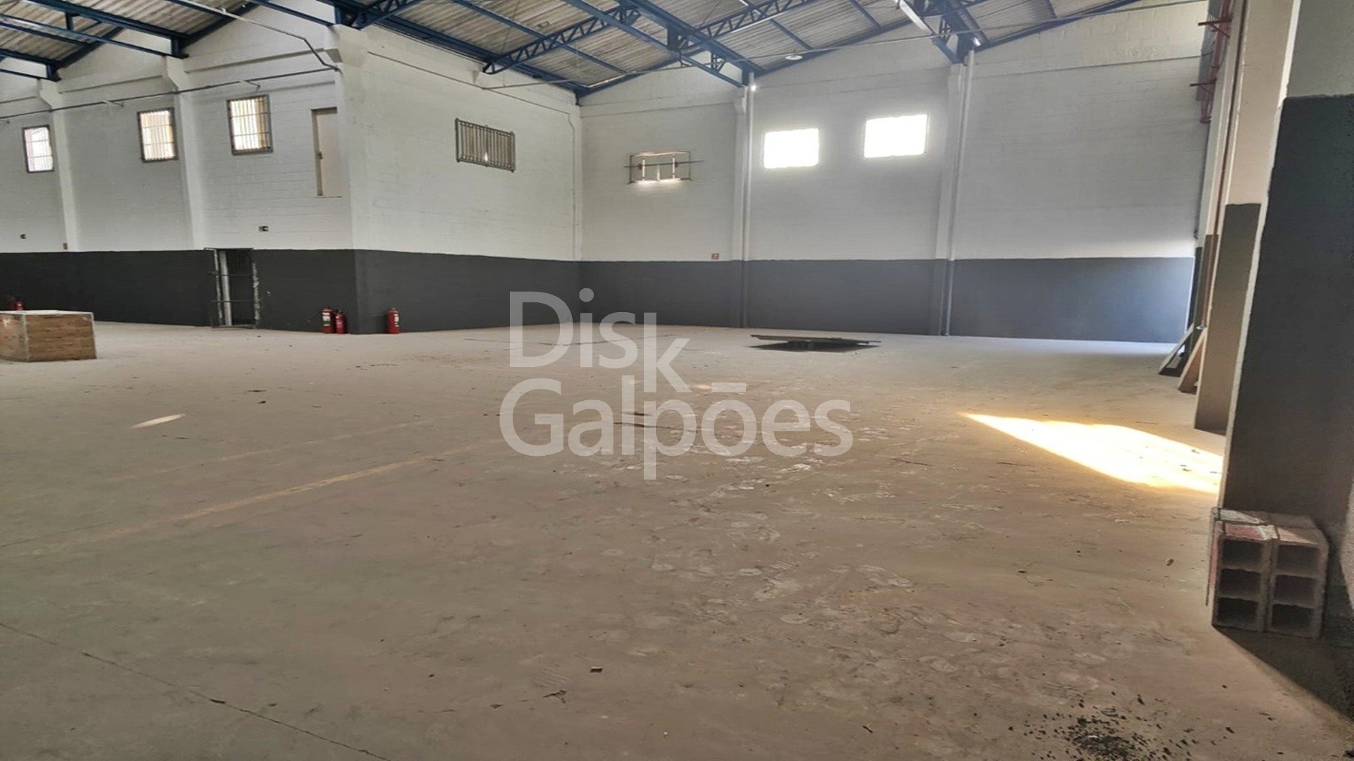 Galpão Industrial para locação – Serraria