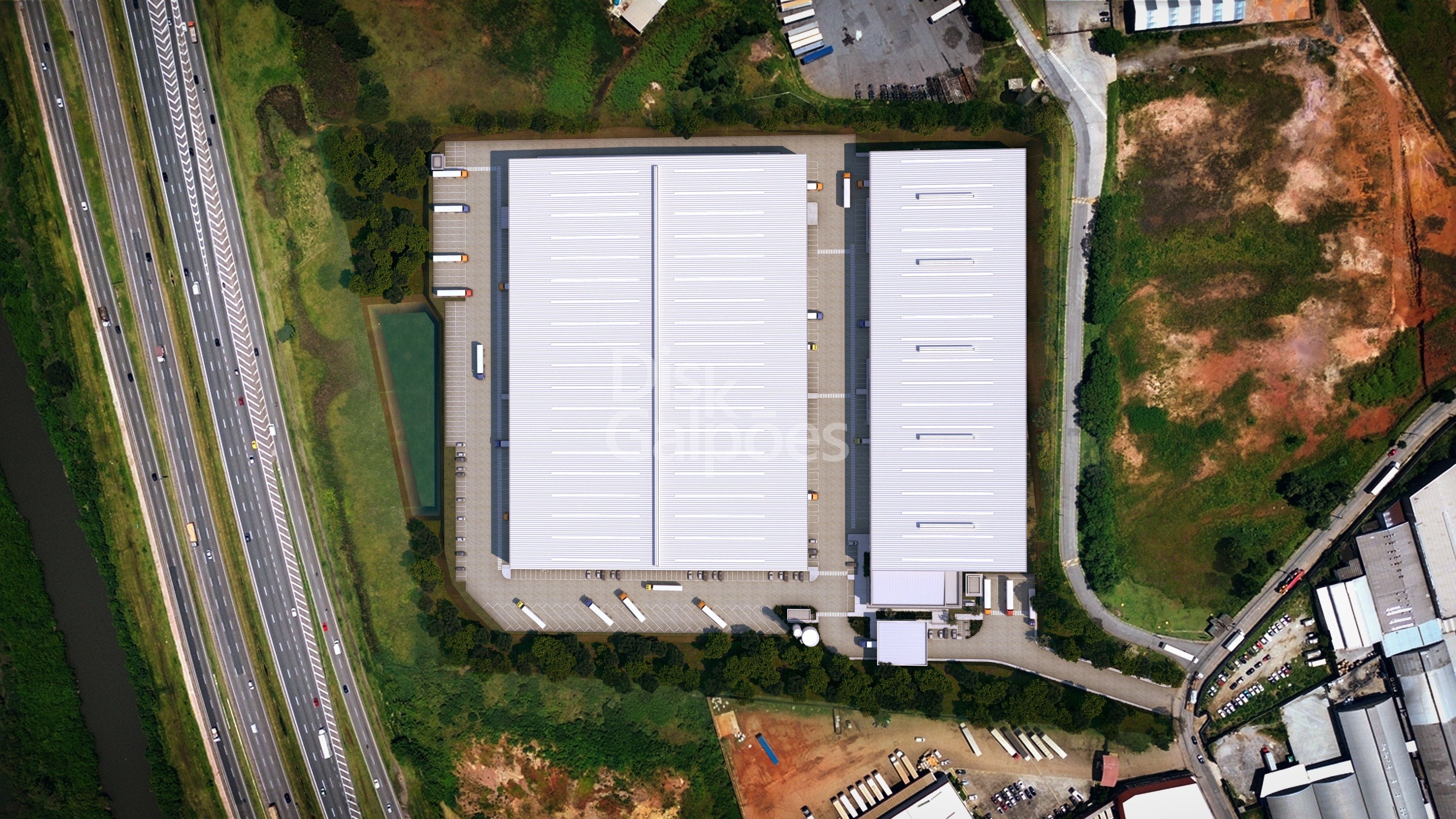 Galpão em Condomínio para locação – Jardim Santo Afonso