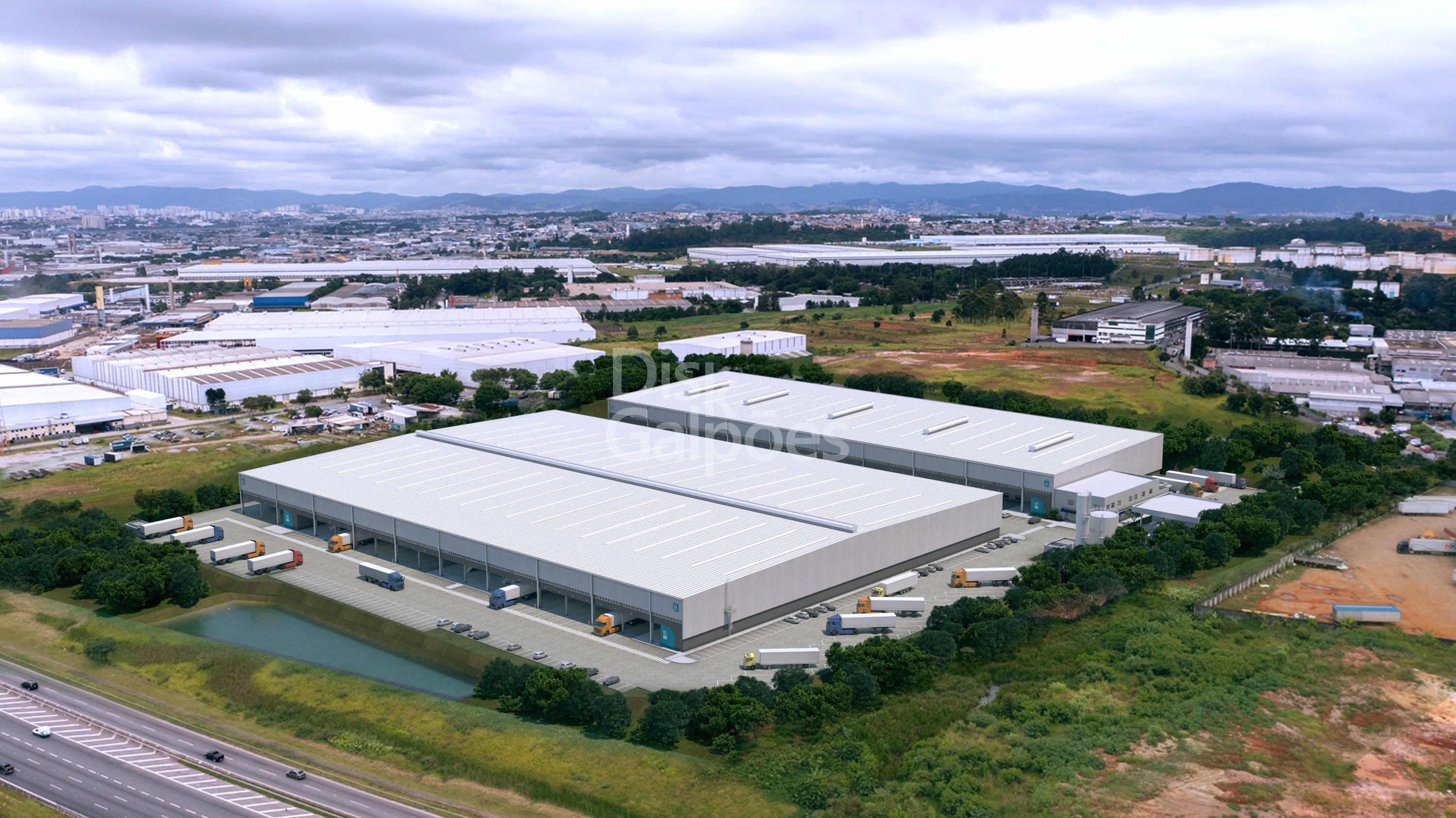 Galpão em Condomínio para locação – Jardim Santo Afonso