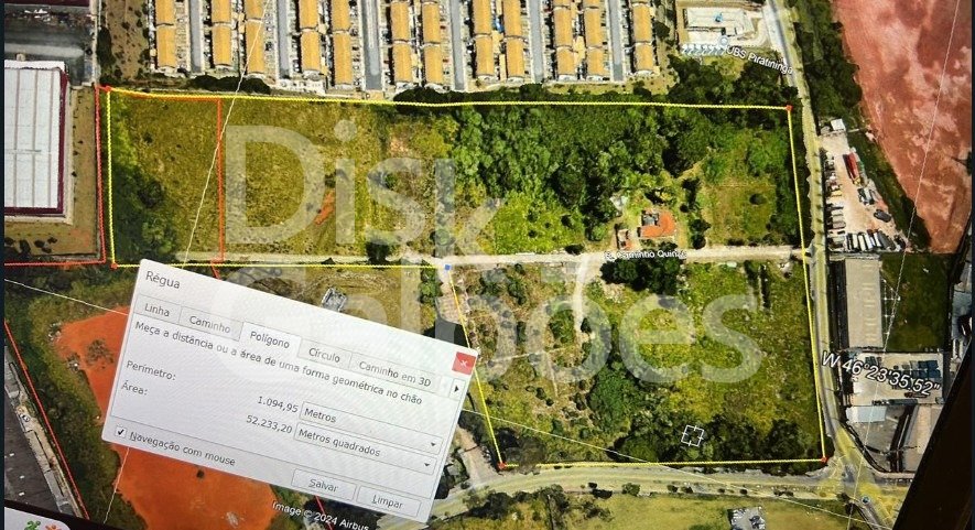 Terrenos e Áreas a venda – Água Chata