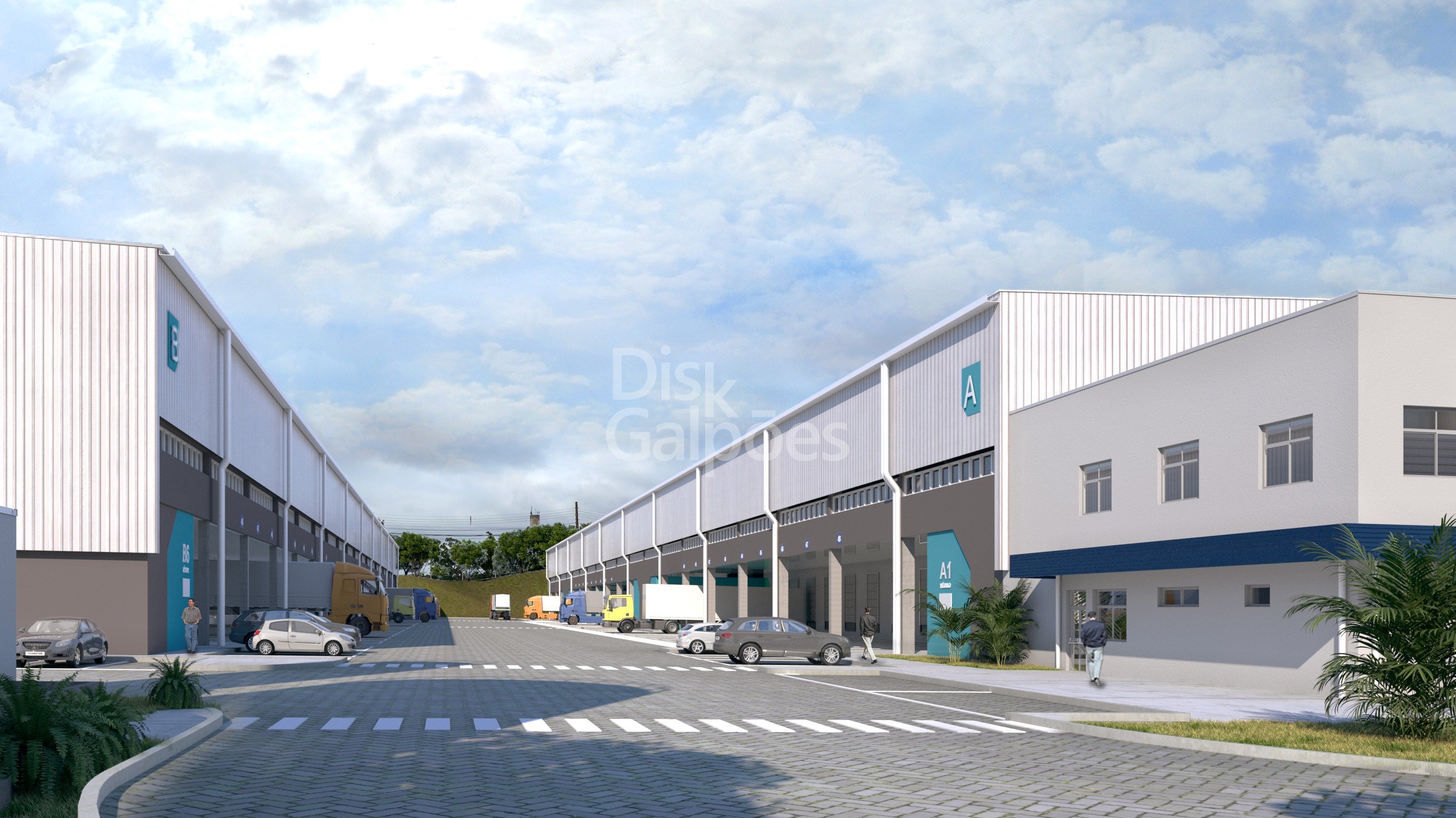 Galpão em Condomínio para locação – Jardim Santo Afonso