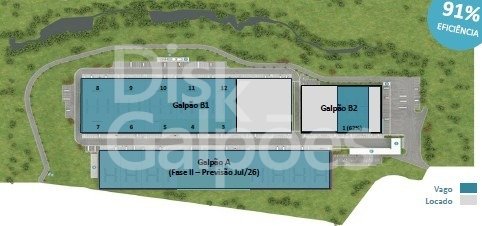 Galpão em Condomínio para locação – Jardim das Colinas