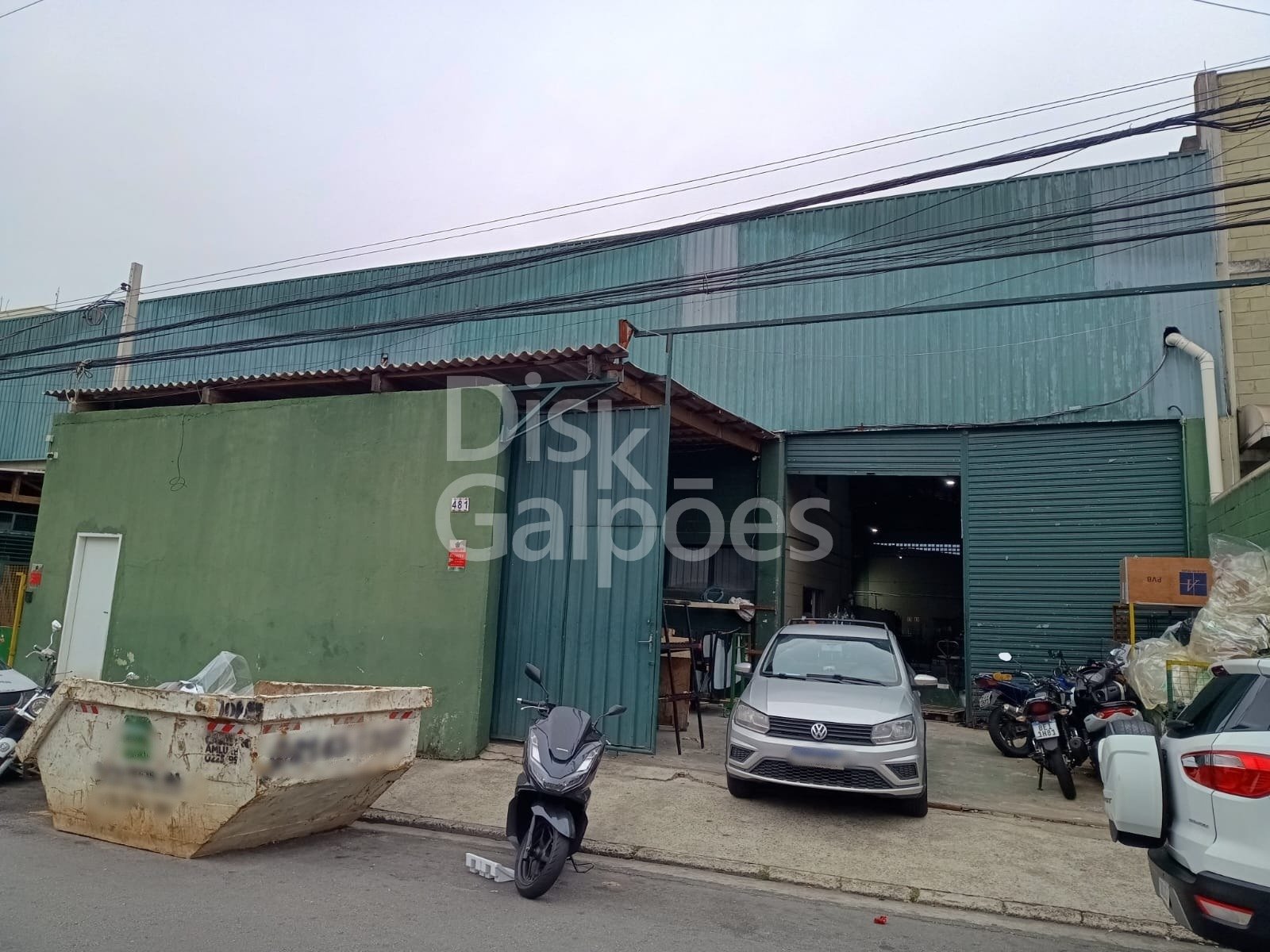 Galpão Industrial para locação – Pauliceia