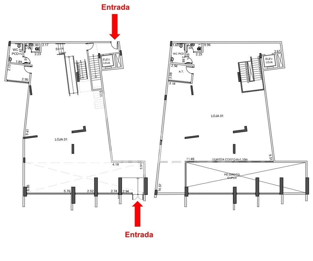 Salão Comercial para locação e venda – Vila Pompéia