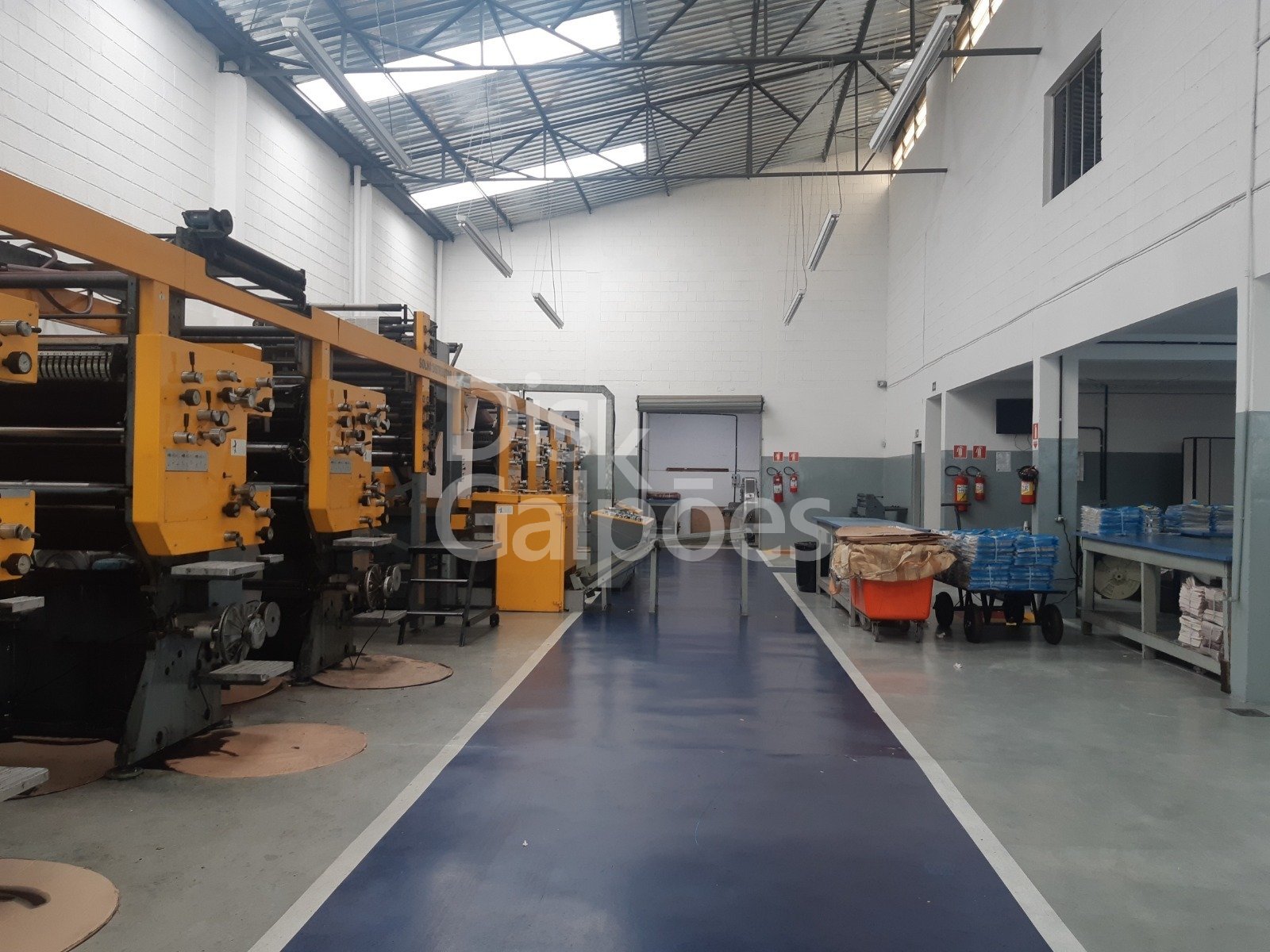 Galpão Industrial para locação – Serraria