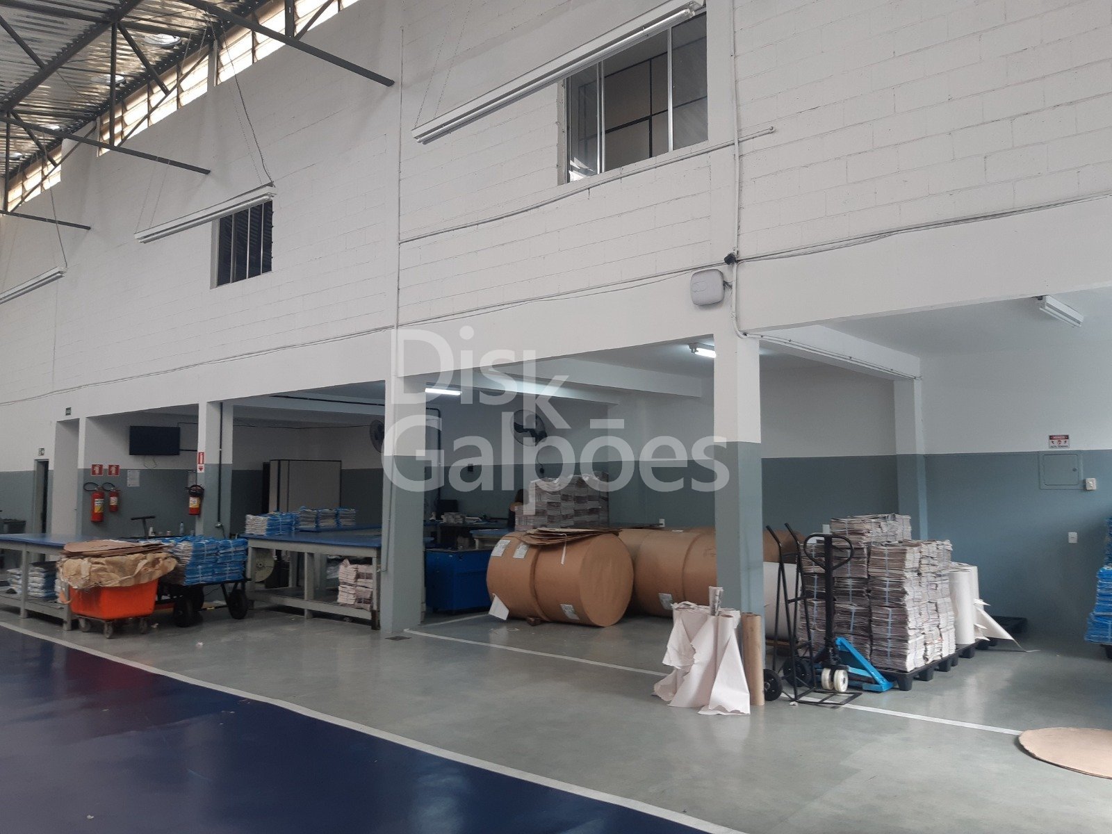 Galpão Industrial para locação – Serraria