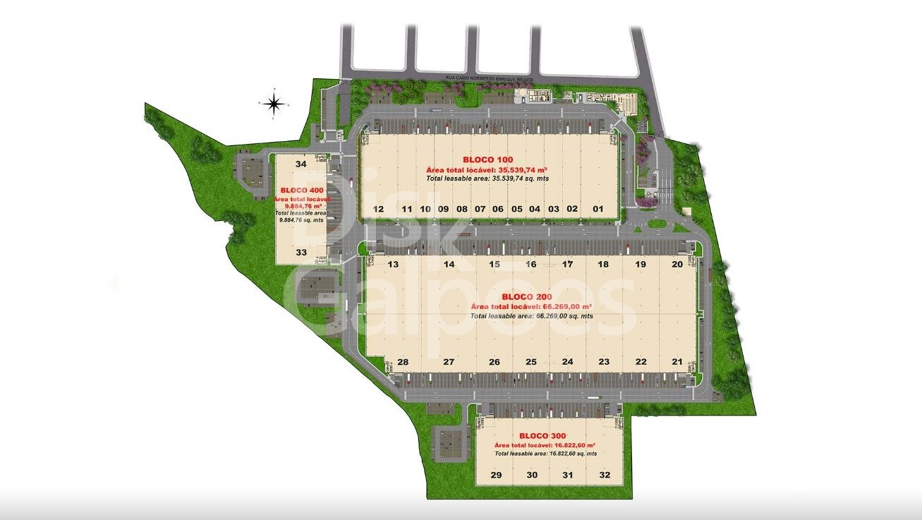 Galpão em Condomínio para locação – Parque Novo Mundo