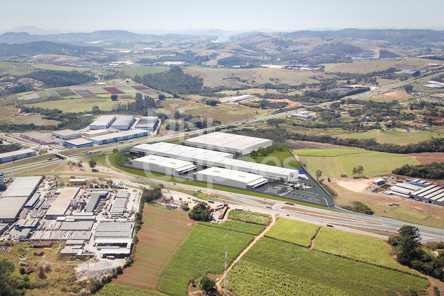 Galpão em Condomínio para locação – Ponte Alta