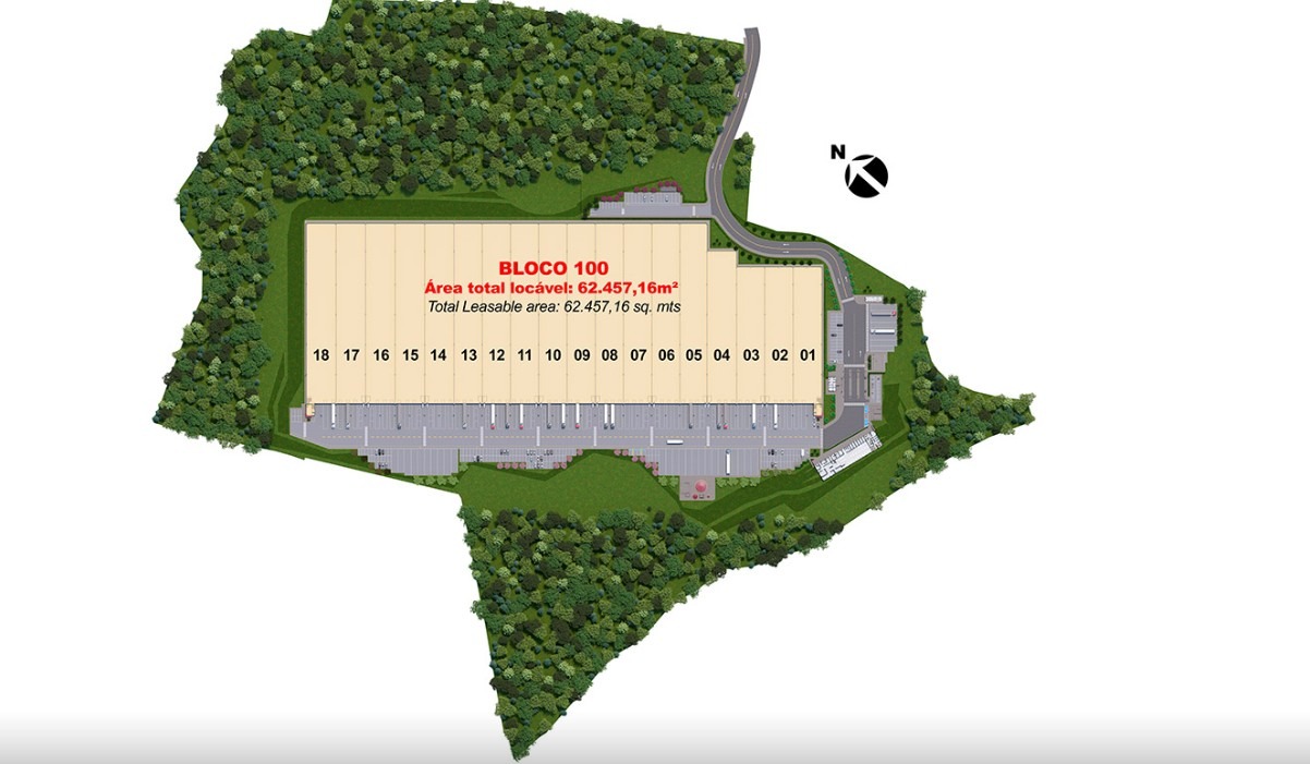 Galpão em Condomínio com 3624.64m² para Aluguel – São Bernardo do Campo